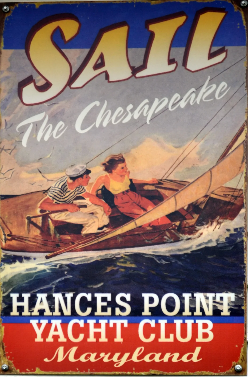 Yacht Club Sign